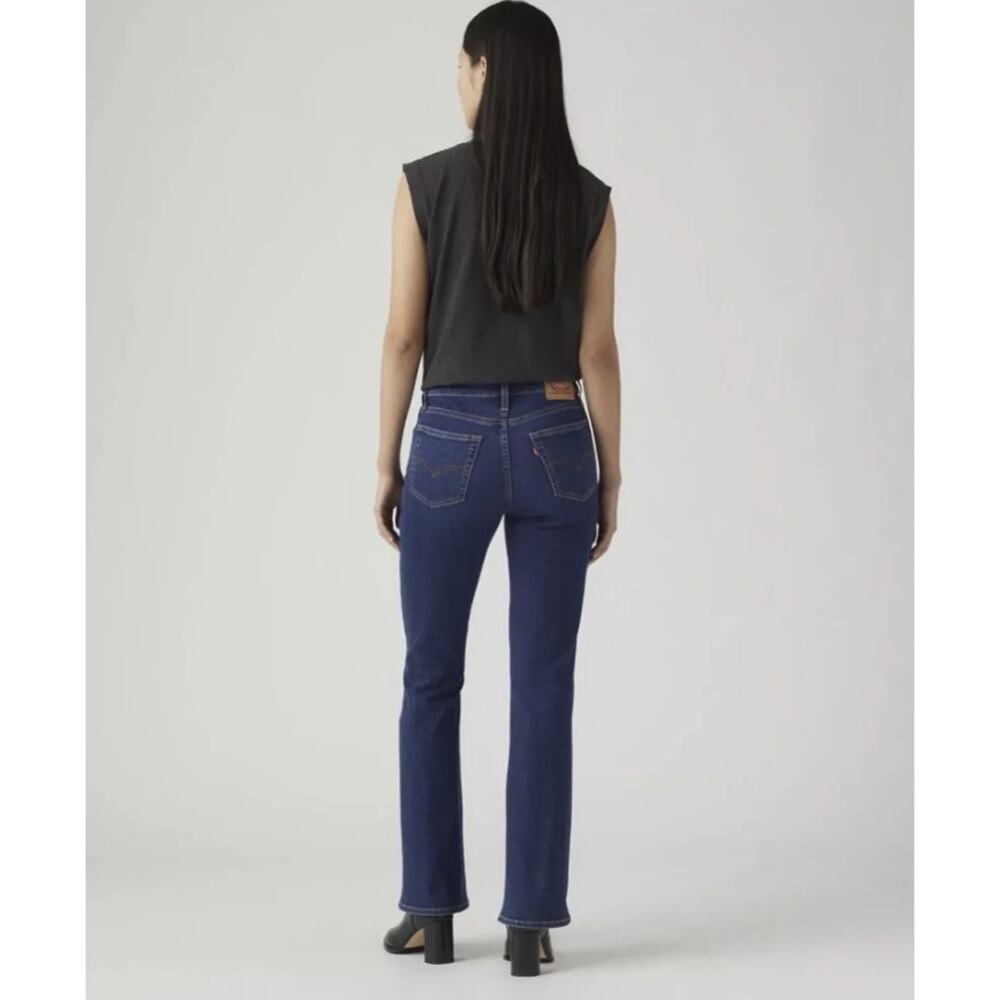 Levi's 725 High Rise Bootcut Jeans Medium Wash Denim Size 26 - Picture 2 of 7